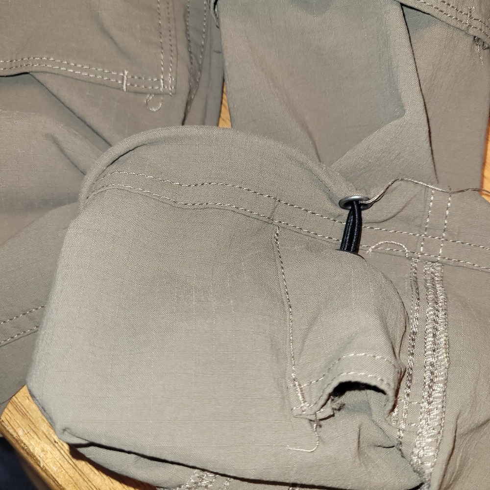 Duluth Trading Co Womens 6x31 Beige Nylon Spandex Cargo Pants‎ Hiking Outdoor - Picture 11 of 16
